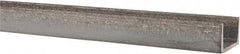 Value Collection - Channel Iron Material Specification: Low Carbon Steel Wall Thickness (Inch): 1/8 - USA Tool & Supply