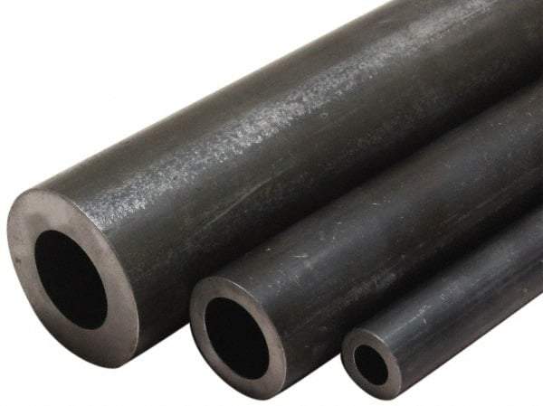 Value Collection - 1 Inch Outside Diameter x 6 Ft. Long, Steel, Round Welded Tube - 0.88 Inch Inside Diameter, 0.06 Inch Wall Thickness, Low Carbon Grade - USA Tool & Supply