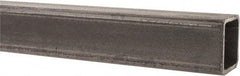 Value Collection - 1-1/2 Inch Square x 6 Ft. Long, Low Carbon Steel, Square Welded Tube - 0.12 Inch Wall Thickness, Low Carbon Grade - USA Tool & Supply