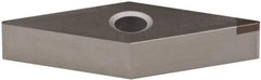 Sumitomo - NU-VNMA333 Grade BN350 PCBN Turning Insert - Uncoated, 35° Diamond, 3/8" Inscr Circle, 3/16" Thick, 3/64" Corner Radius - USA Tool & Supply