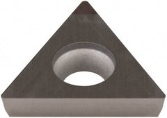Hertel - SH-TPGA220.5 Grade HT620BN PCBN Turning Insert - Uncoated, 60° Triangle, 1/4" Inscr Circle, 1/8" Thick, 0.0078" Corner Radius - USA Tool & Supply