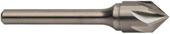 Keo - 3/16" Head Diam, 3/16" Shank Diam, 6 Flute 82° Solid Carbide Countersink - Bright Finish, 2" OAL, Single End - USA Tool & Supply