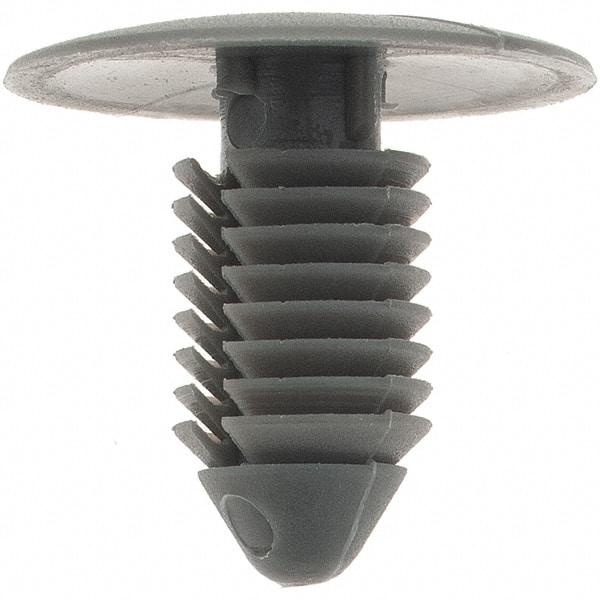 Value Collection - Ratchet Shank, Nylon Panel Rivet - 13/16" Length Under Head, 1" Head Diam - USA Tool & Supply