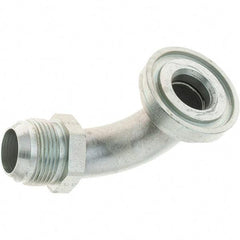 Parker - 1-5/16-12 Female JIC Steel Hydraulic Hose Male 37° JIC Flare - -16 Hose Size, 1" Hose Diam - USA Tool & Supply