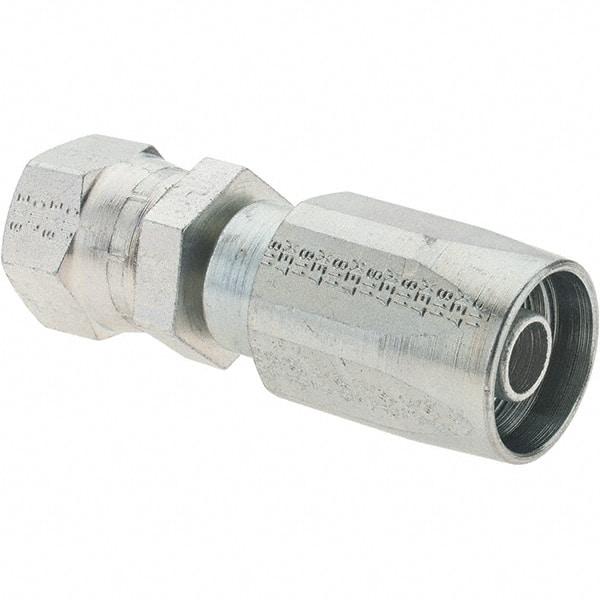 Parker - 5 Piece, 3/4-16 JIC, Reusable Hose Female Swivel Fitting - 13/32" Hose ID x 1/2" Hose OD - USA Tool & Supply