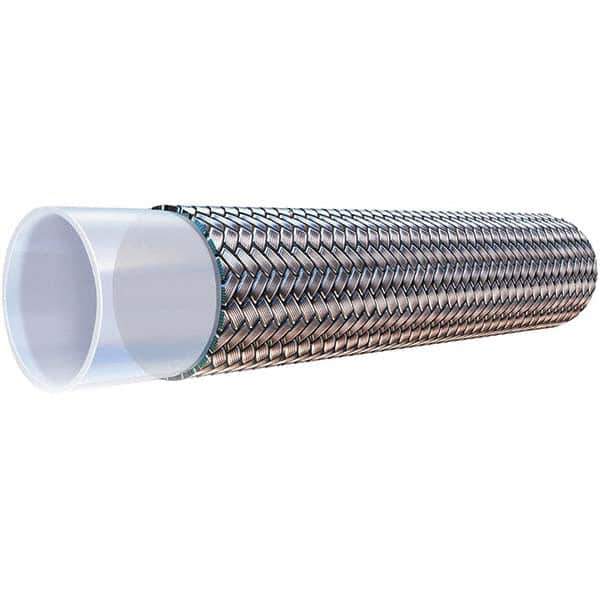 Parker - 5/16" ID x 7/16" OD, 2,500 psi Work Pressure Hydraulic Hose - 4" Radius, PTFE, -100°F to 450°F - USA Tool & Supply