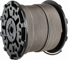 Parker - 3/16" ID x 5/16" OD, 3,000 psi Work Pressure Hydraulic Hose - 2" Radius, PTFE, -100°F to 450°F - USA Tool & Supply