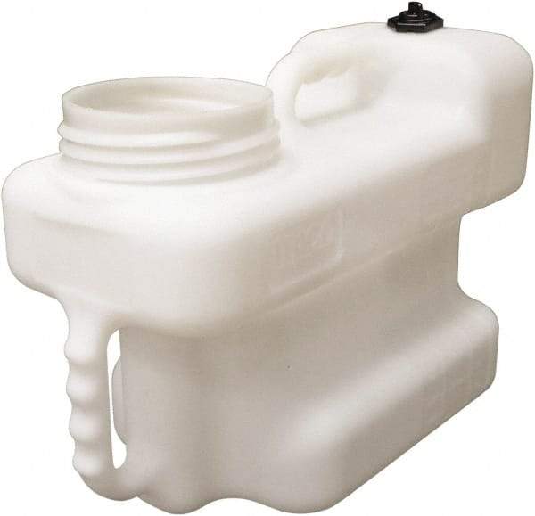 Trico - 384 oz Capacity Polyethylene Oil Storage System - 4-7/8" Mouth OD, Opaque - USA Tool & Supply