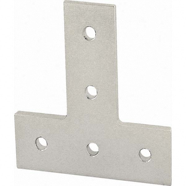 80/20 Inc. - 4-1/2" Wide x 4-1/2" High Open Shelving Joining Plate - USA Tool & Supply