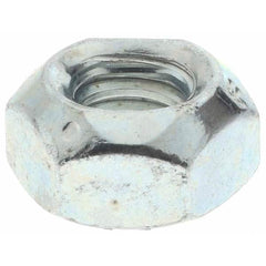 Value Collection - 1/4-20 UNC Grade B Hex Lock Nut with Distorted Thread - USA Tool & Supply