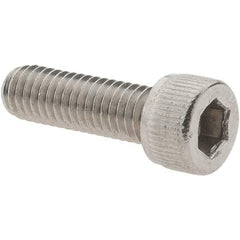 Value Collection - #10-32 UNC Hex Socket Drive, Socket Cap Screw - Grade 316 Stainless Steel, Fully Threaded, 5/8" Length Under Head - USA Tool & Supply