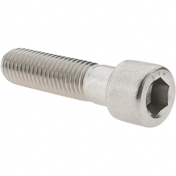 Value Collection - 5/8-11 UNC Hex Socket Drive, Socket Cap Screw - Grade 316 Stainless Steel, Uncoated, 2-1/2" Length Under Head - USA Tool & Supply