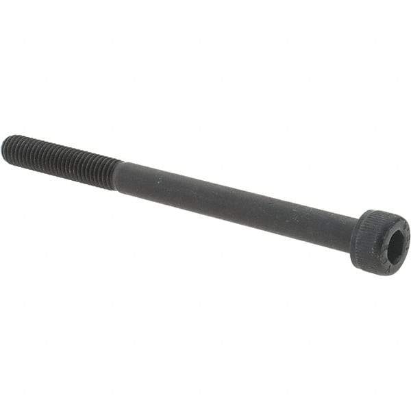Value Collection - M5x0.80 Metric Coarse Hex Socket Drive, Socket Cap Screw - Grade 12.9 Alloy Steel, Black Oxide Finish, Partially Threaded, 65mm Length Under Head - USA Tool & Supply