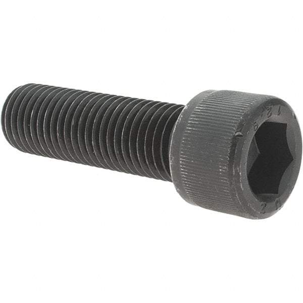 Value Collection - M20x2.50 Metric Coarse Hex Socket Drive, Socket Cap Screw - Grade 12.9 Alloy Steel, Black Oxide Finish, Fully Threaded, 65mm Length Under Head - USA Tool & Supply