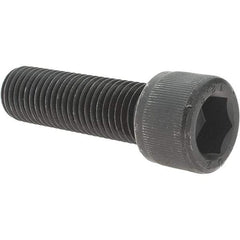 Value Collection - M20x2.50 Metric Coarse Hex Socket Drive, Socket Cap Screw - Grade 12.9 Alloy Steel, Black Oxide Finish, Fully Threaded, 65mm Length Under Head - USA Tool & Supply