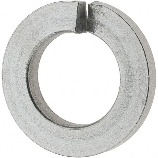 Value Collection - 1/2", 1/8" Thick Split Lock Washer - 316 Stainless Steel, 0.506" Min ID, 0.518" Max ID, 0.873" Min OD, 0.883" Max OD - USA Tool & Supply
