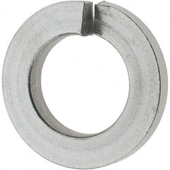 Value Collection - 1/2", 1/8" Thick Split Lock Washer - 316 Stainless Steel, 0.506" Min ID, 0.518" Max ID, 0.873" Min OD, 0.883" Max OD - USA Tool & Supply