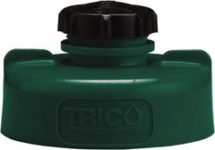 Trico - 4 Gal Capacity Polyethylene Oil Storage System - Dark Green - USA Tool & Supply