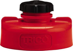 Trico - 4 Gal Capacity Polyethylene Oil Storage System - Red - USA Tool & Supply