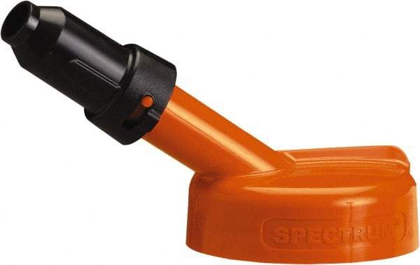 Trico - 4 Gal Capacity Polyethylene Oil Storage System - 1" Tip OD, 7" Straight Spout, Orange - USA Tool & Supply