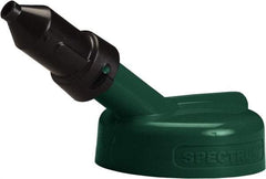 Trico - 4 Gal Capacity Polyethylene Oil Storage System - 1/2" Tip OD, 7" Straight Spout, Dark Green - USA Tool & Supply