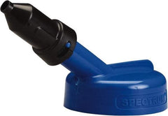 Trico - 4 Gal Capacity Polyethylene Oil Storage System - 1/2" Tip OD, 7" Straight Spout, Blue - USA Tool & Supply