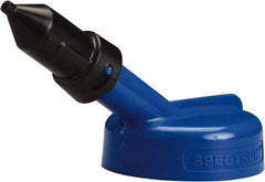 Trico - 4 Gal Capacity Polyethylene Oil Storage System - 1/4" Tip OD, 7" Straight Spout, Blue - USA Tool & Supply