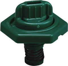 Trico - 4 Gal Capacity Polyethylene Oil Storage System - 7" Straight Spout, Dark Green - USA Tool & Supply