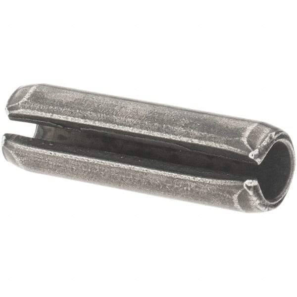 Value Collection - 7/32" Diam x 3/4" Long Slotted Spring Pin - Grade 1070-1090 Alloy Steel, Uncoated - USA Tool & Supply