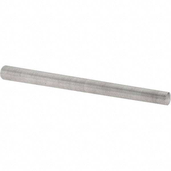 Value Collection - Size 8, 0.3672" Small End Diam, 0.492" Large End Diam, Uncoated Steel Taper Pin - Grade C-12L14, 6" OAL, 6 Pin Length - USA Tool & Supply