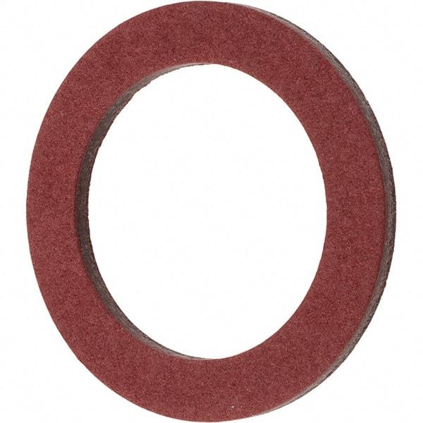 Value Collection - Vulcanized Fibre Standard Flat Washer - 1" ID x 1-7/16" OD, 0.093" Thick, Plain Finish - USA Tool & Supply