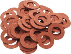 Value Collection - Vulcanized Fibre Standard Flat Washer - 0.312" ID x 9/16" OD, 0.031" Thick, Plain Finish - USA Tool & Supply