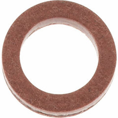 Value Collection - Vulcanized Fibre Standard Flat Washer - 0.187" ID x 0.281" OD, 0.062" Thick, Plain Finish - USA Tool & Supply