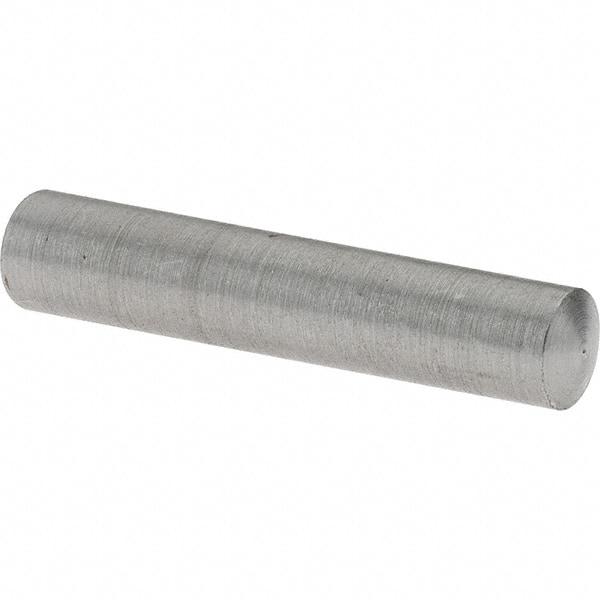 Value Collection - Size 7, 0.3674" Small End Diam, 0.409" Large End Diam, Uncoated Steel Taper Pin - Grade C-12L14, 2" OAL, 2 Pin Length - USA Tool & Supply