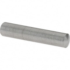 Value Collection - Size 7, 0.3674" Small End Diam, 0.409" Large End Diam, Uncoated Steel Taper Pin - Grade C-12L14, 2" OAL, 2 Pin Length - USA Tool & Supply