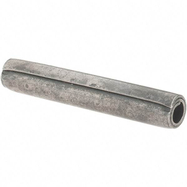 Value Collection - 7/32" Diam x 1-3/8" Long Coiled Spring Pin - Grade 1070-1090 Alloy Steel, Uncoated - USA Tool & Supply
