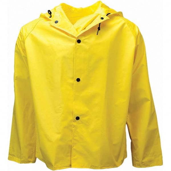 Neese - Size XS Yellow Rain & Flame Resistant/Retardant Rain Jacket - USA Tool & Supply