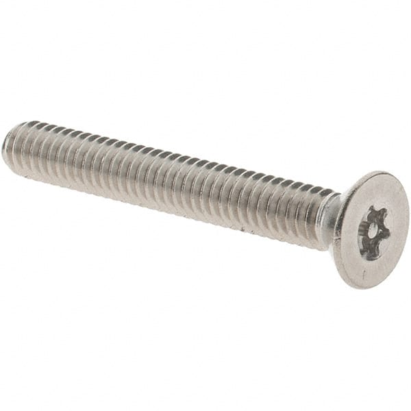 Value Collection - #8-32 UNC Pin In Torx Flat Socket Cap Screw - USA Tool & Supply