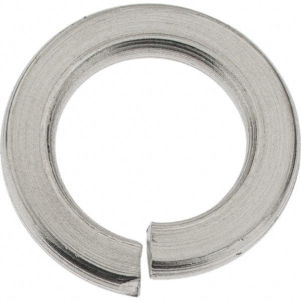Value Collection - M16, 16.2mm ID, 27.4mm OD, 3.5mm Thick Split Lock Washer - 316 Austenitic Grade A4 Stainless Steel, Uncoated, 16.2mm Min ID, 17mm Max ID, 27.4mm Max OD - USA Tool & Supply