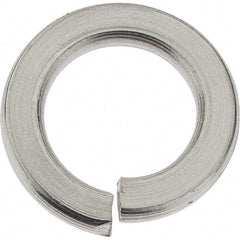 Value Collection - M16, 16.2mm ID, 27.4mm OD, 3.5mm Thick Split Lock Washer - 316 Austenitic Grade A4 Stainless Steel, Uncoated, 16.2mm Min ID, 17mm Max ID, 27.4mm Max OD - USA Tool & Supply