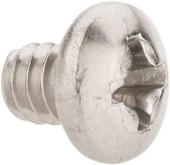 Value Collection - #6-32 UNC, 3/16" Length Under Head Phillips Drive Machine Screw - Pan Head, Grade 18-8 Stainless Steel, Uncoated, Without Washer - USA Tool & Supply