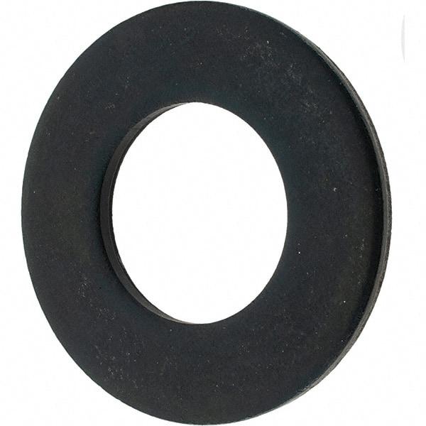 Value Collection - 7/8" Screw, Grade 1010 Steel Standard Flat Washer - 29/32" ID x 1-3/4" OD, 5/32" Thick, Black Oxide Finish - USA Tool & Supply