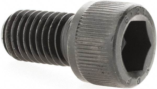 Value Collection - M14x2.00 Metric Coarse Hex Socket Drive, Socket Cap Screw - Grade 12.9 Alloy Steel, Black Oxide Finish, Fully Threaded, 25mm Length Under Head - USA Tool & Supply