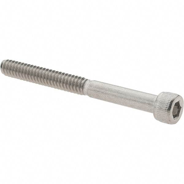 Value Collection - #10-24 UNC Hex Socket Drive, Socket Cap Screw - Grade 18-8 Stainless Steel, 2" Length Under Head - USA Tool & Supply