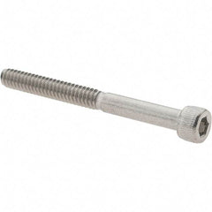 Value Collection - #10-24 UNC Hex Socket Drive, Socket Cap Screw - Grade 18-8 Stainless Steel, 2" Length Under Head - USA Tool & Supply