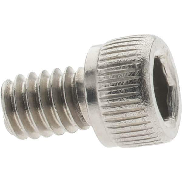 Value Collection - #8-32 UNC Hex Socket Drive, Socket Cap Screw - Grade 18-8 Stainless Steel, 1/4" Length Under Head - USA Tool & Supply