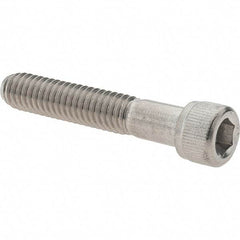 Made in USA - 5/16-18 UNC Hex Socket Drive, Socket Cap Screw - Grade 316 Stainless Steel, Uncoated, 1-3/4" Length Under Head - USA Tool & Supply