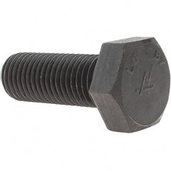 Value Collection - 1-8 UNC, 2-3/4" Length Under Head Hex Head Cap Screw - Grade B7 Alloy Steel, Uncoated - USA Tool & Supply