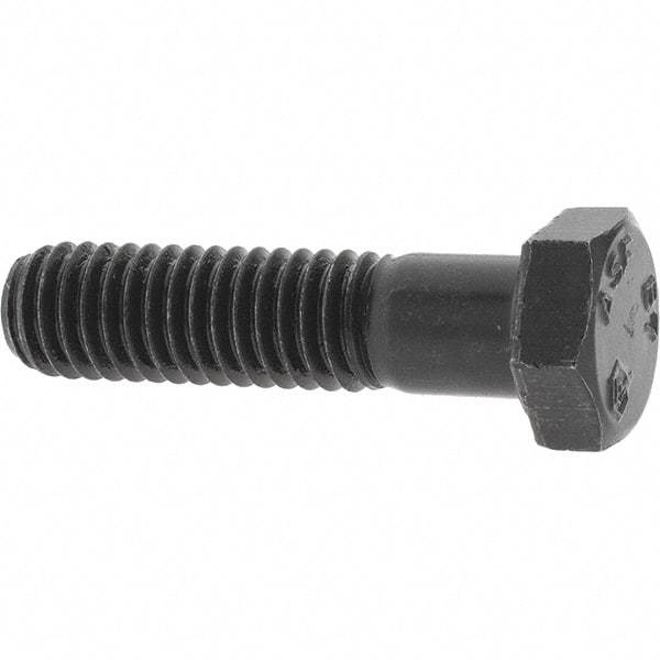 Value Collection - 3/8-16 Thread, 1-1/2" Length Under Head, Hex Head Bolt - Grade B7 Alloy Steel, Uncoated - USA Tool & Supply