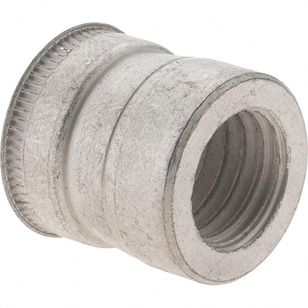 Value Collection - M10x1.50 Metric Coarse Stainless Steel Flush Press Fit Threaded Insert - 18.92" OAL, 14.26" Insert Diam, 14.94" Hole Diam, 9/16" Drill - USA Tool & Supply